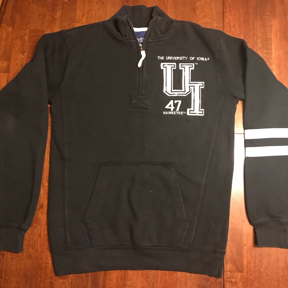 Iowa Hawkeye Quarter ZIP